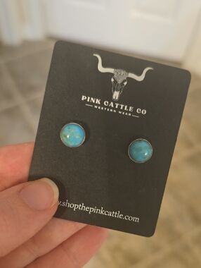 Turquoise Stud Earrings